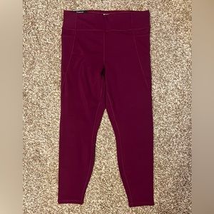 NWT Members Mark Micro Fleece Leggings